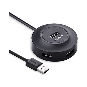 Hình ảnh Hub USB Ugreen 4 Cổng USB 2.0 20277 (1m) - Hàng Chính Hãng