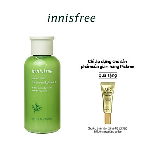 Sữa Dưỡng Ẩm Trà Xanh Đảo Jeju Innisfree Green Tea Balancing Lotion Ex (160ml)