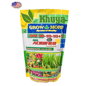 Phân bón Growmore NPK 30-10-10 + TE 1kg Đẻ nhánh khỏe Ra rễ tốt