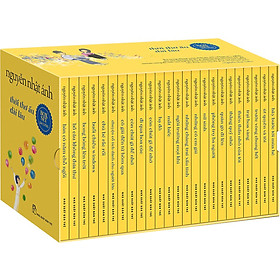 Boxset nguyễn nhật ánh 24 cuốn - thời thơ ấu dài lâu - vàng ấm áp