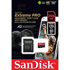 Mua Thẻ Nhớ Sandisk Extreme Pro 256Gb Chip A2 V30 170Mb/s Siêu Bền Hàng Chính Hãng