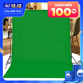 Mua Phông nền chụp ảnh vải trơn màu xanh lá cây kích thước 2mx3m chuyên dùng chụp Studio  Lookbook hoặc Livestream