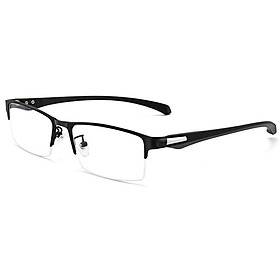 Gọng kính cận nam mắt kính 0 độ bản nhỏ gọng vuông phong cách văn phòng công sở hợp thời trang
