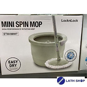 Mua Bộ Lau Nhà Mini Thép Không Gỉ Ettom Lock&Lock ETM498 - 2 Bông Lau