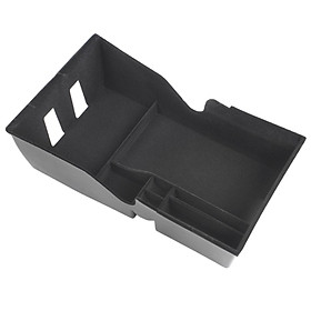 Center Console Organizer, Armrest Storage Box Glasses Holder for  Easy Installation Durable Interior Accessories