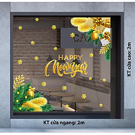 Mua Decal trang trí NOEL 2024 combo số 12