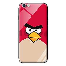 Ốp lưng kính cường lực cho iPhone 6S Angry Đỏ - Hàng chính hãng