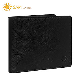 Ví Nam Da Bò Cao Cấp SAM Leather- Bóp Da Saffiano SAM102