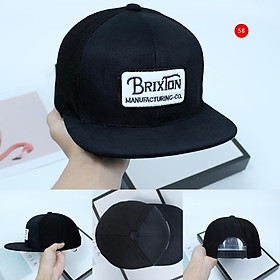 Ón kết, mũ lưỡi trai Hiphop Brix vải Kaki cao cấp Form chuẩn đẹp
