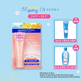 Essence dưỡng môi cấp ẩm SENKA PERFECT AQUA LIP ESSENCE 10g