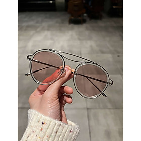 Kính râm kiểu thời trang chống nắng cho nữ (Màu Hồng)