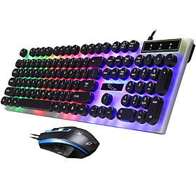 Mua Bộ Bàn phím và Chuột giả cơ nút tròn G21 - 2019 LED chế độ 7 màu siêu đẹp và sang trọng