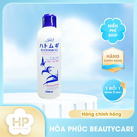 Nước Tẩy Trang Dưỡng Trắng Da Shci Hatomugi Cleasing (200mL)