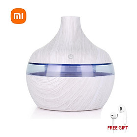 Xiaomi Youpin Máy Tạo Độ Ẩm Không Khí 300ML Mới USB Điện Máy Khuếch Tán 7 Đèn LED Sương Vân Gỗ Dầu Thơm Xe Ô Tô nhà Văn Phòng - one