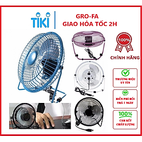 Mua Quạt Lồng Sắt Xoay 360 Độ   Quạt Mini Để Bàn Cực Mát Nguồn USB -Hàng Chính Hãng