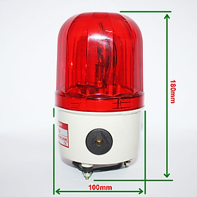 Mua ĐÈN QUAY TÍN HIỆU BÁO ĐỘNG 1101J - 220V - CÓ CÒI.