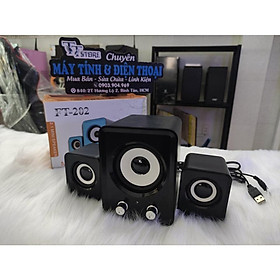 Mua Nghe Cực Chất Loa Vi Tính Công Suất Lớn  Dàn Loa Vi Tính FT202 Thiết Kế Nhỏ Gọn loa 3 loa chuẩn tốc độ pass mạnh
