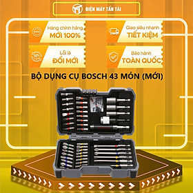 Mua BỘ DỤNG CỤ BOSCH 43 MÓN (MỚI)  - Hàng chính hãng