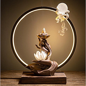 Mua Thác khói trầm hương có đèn LED