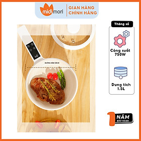 Mua Nồi Lẩu Điện Đa Năng Mini Midimori MDMR-568 (750W) Không Kèm Xửng Hấp Inox – Hàng Chính Hãng