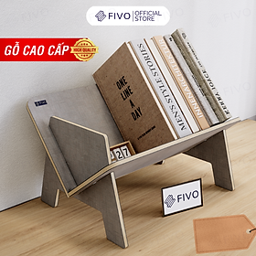 Mua Kệ Sách Gỗ Để Bàn Làm Việc FB29 FIVO  Không Cần Phụ Kiện Lắp Đặt  Thiết Kế Hình Chữ V  Chất Liệu Gỗ Plywood Cao Cấp