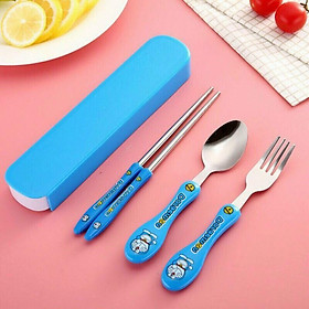 Mua Bộ Muỗng Đũa Nĩa Inox Dễ Thương Cho Bé tuyển sỉ