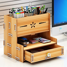 Hộp Viết Gỗ Để Bàn Thời Trang HV03