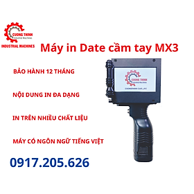 Mua Máy in date cầm tay MX3 phun hạn sử dụng màn cảm ứng Cường Thịnh