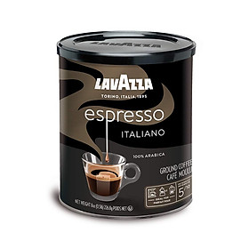 Cà phê bột pha máy lavazza coffee espresso italiano – độ đậm : 5/10. hương hoa và trái cây