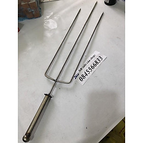 Mua xiên nướng chim cút - ( inox 5mm dài từ bánh răng đến điểm nhọn 55cm)