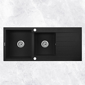 Mua Chậu rửa đá đôi Granite 2A-Series Ecalite EFS-2005.11559B - Hàng Chính Hãng