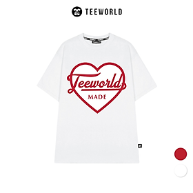 Áo Thun Local Brand Teeworld Heart TW Made T-shirt Nam Nữ Unisex