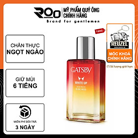 Nước Hoa Nam Gatsby EDT White Up Eau de Toilette - Tặng móc khoá chính hãng