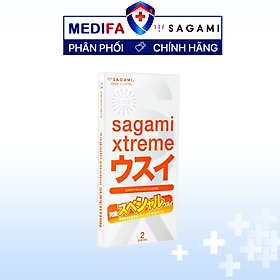 Bao Cao Su Sagami Extreme Superthin (2 Chiếc)