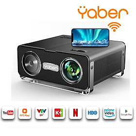 Máy chiếu thông minh Yaber V10 Full-HD Android Tivi hỗ trợ 4K - Hàng Chính Hãng - Thương hiệu Máy chiếu mini Máy chiếu gia đình văn phòng hàng đầu