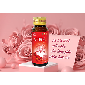 Thực phẩm bổ sung Collagen Acogen Gold * bổ sung dưỡng chất, giúp bảo vệ, phục hồi làn da