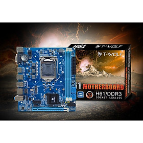 Mua Bo Mạch Chủ Main T-WOLF H61 ( VGA/ HDMI/ SSD M.2 chuẩn PCIe) Socket LGA1155 - Hàng Chính Hãng