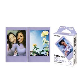 Film Instax Mini FUJIFILM - Viền màu - Giấy in ảnh cho máy chụp ảnh lấy liền Instax Mini - Hàng Chính Hãng