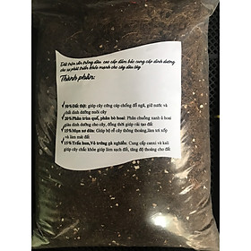 4kg Gói Giá Thể Đất Trộn Thủ Công Trồng Dâu Tây Siêu Tốt