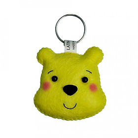 Móc Khóa Gấu Pu Latin Handmade LT770