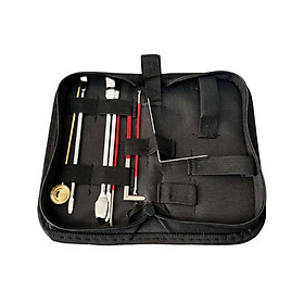 8Pcs Stainless Steel Clarinet Repair Tool Kit,Gasket Adjustment,Woodwind Instrument Maintanance Kit with Carry Case for Oboe Piccolo Clarinet