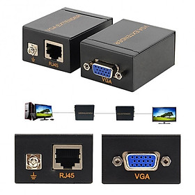 Mua Bộ Kéo Dài VGA 60m Qua Cổng Mạng Lan RJ45