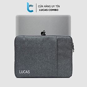 Túi chống shock, chống nước Lucas đựng Laptop, Surface, Macbook - Hàng Chính Hãng 