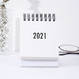 Nơi bán Lịch 2021 Simple Style ( Kèm Sticker Tròn Đánh Dấu Marker) - Giá Từ -1đ