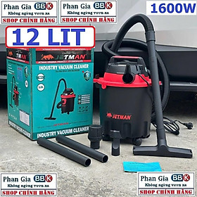 Mua Máy Hút Bụi Cầm Tay JETMAN 12L  Máy Hút Bụi Công Nghiệp 1600W  Hút Bụi Cầm Tay 100% Dây Đồng  Bảo Hành 1 Năm