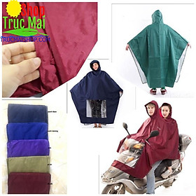 Mua Áo mưa cánh dơi vải dù siêu dai loại trơn (chọn màu)