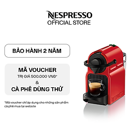 Mua Máy pha cà phê Nespresso Inissia Đỏ - Hàng chính hãng