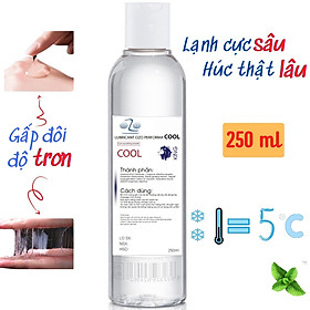 Gel bôi trơn OZO Lubricant Performa Cool mát lạnh, gấp đôi độ trơn