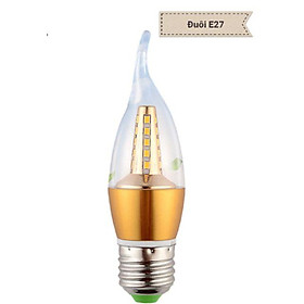 Bóng led/Bóng nến 5W đuôi E27, E14