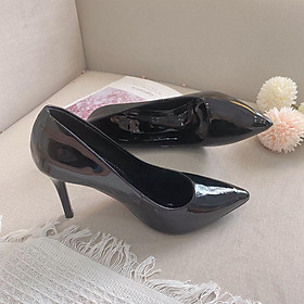 Giày Cao Gót Bóng 9CM Xinh Xắn Công Sở Đi Tiệc - G0009